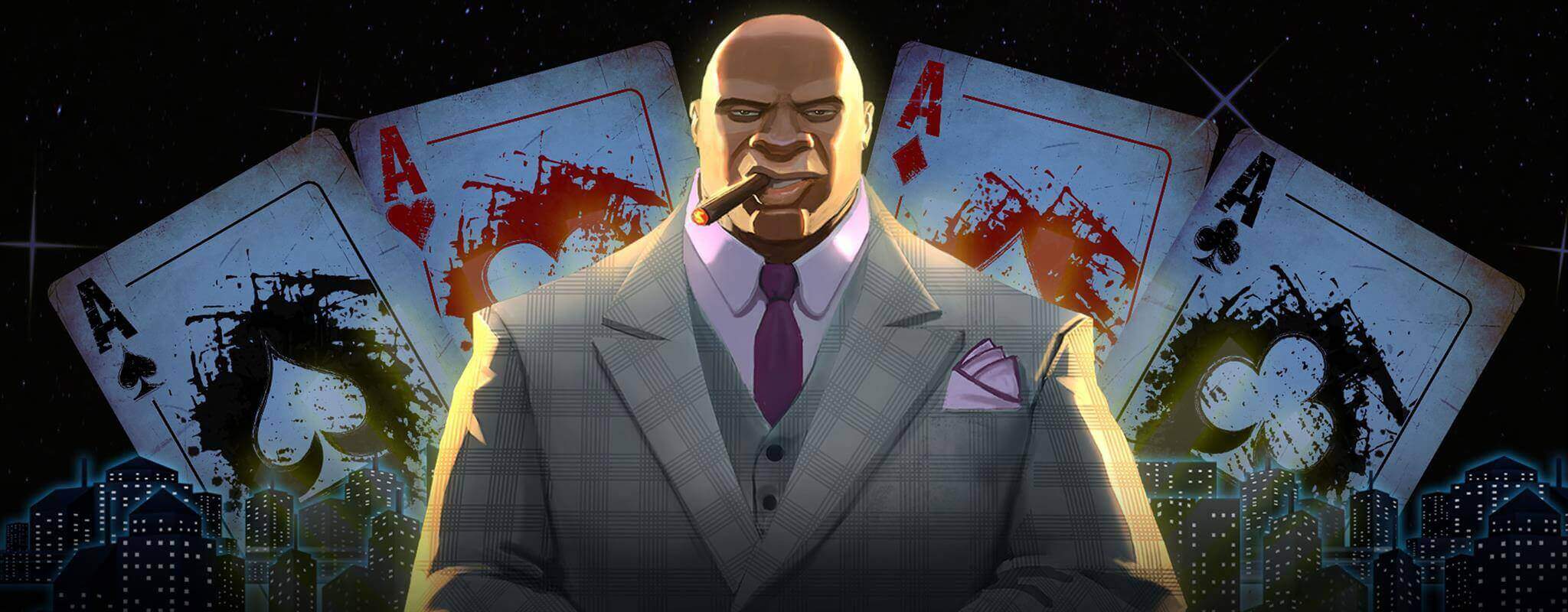 Poker superhero