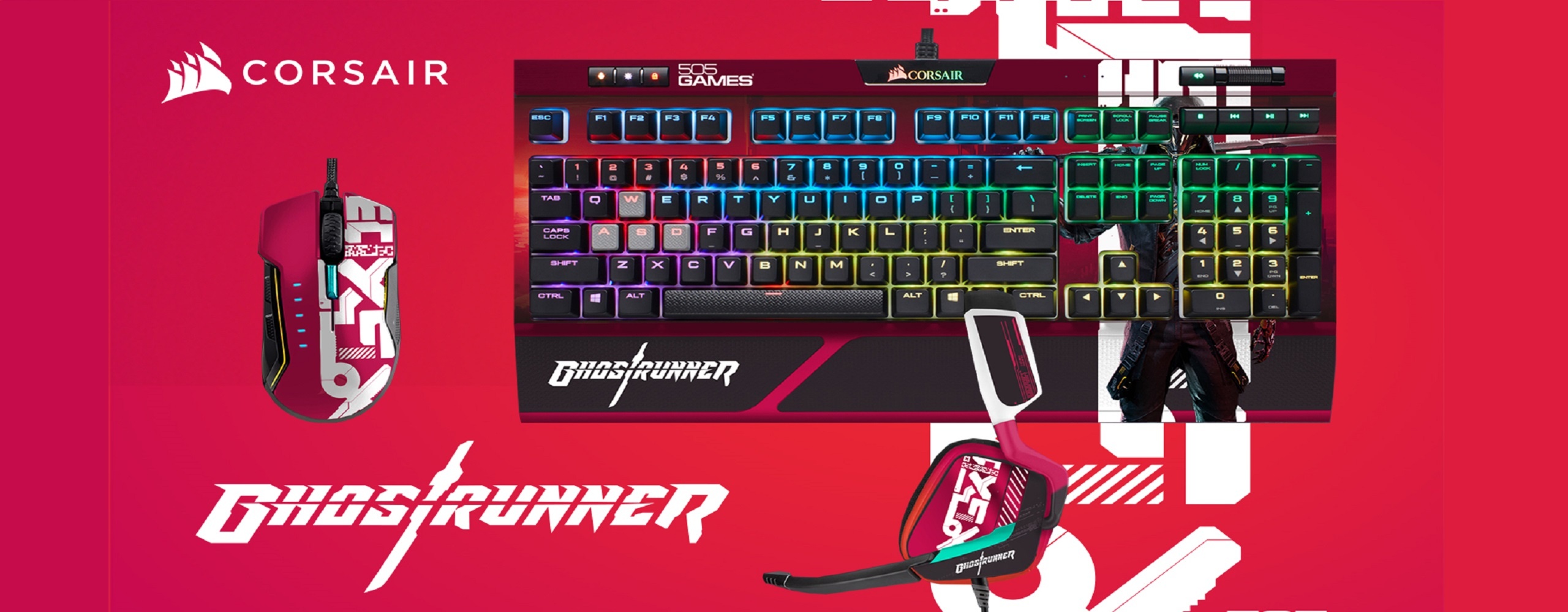 CORSAIR x Ghostrunner Featuring iCue Lighting and Legendary Prize Giveaway