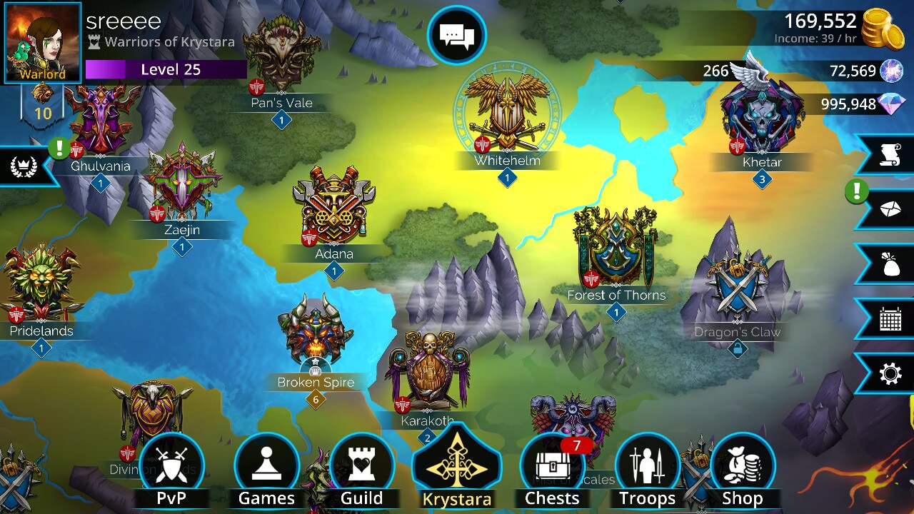 gems of war world map Gems Of War Out Now On Nintendo Switch 505 Games gems of war world map